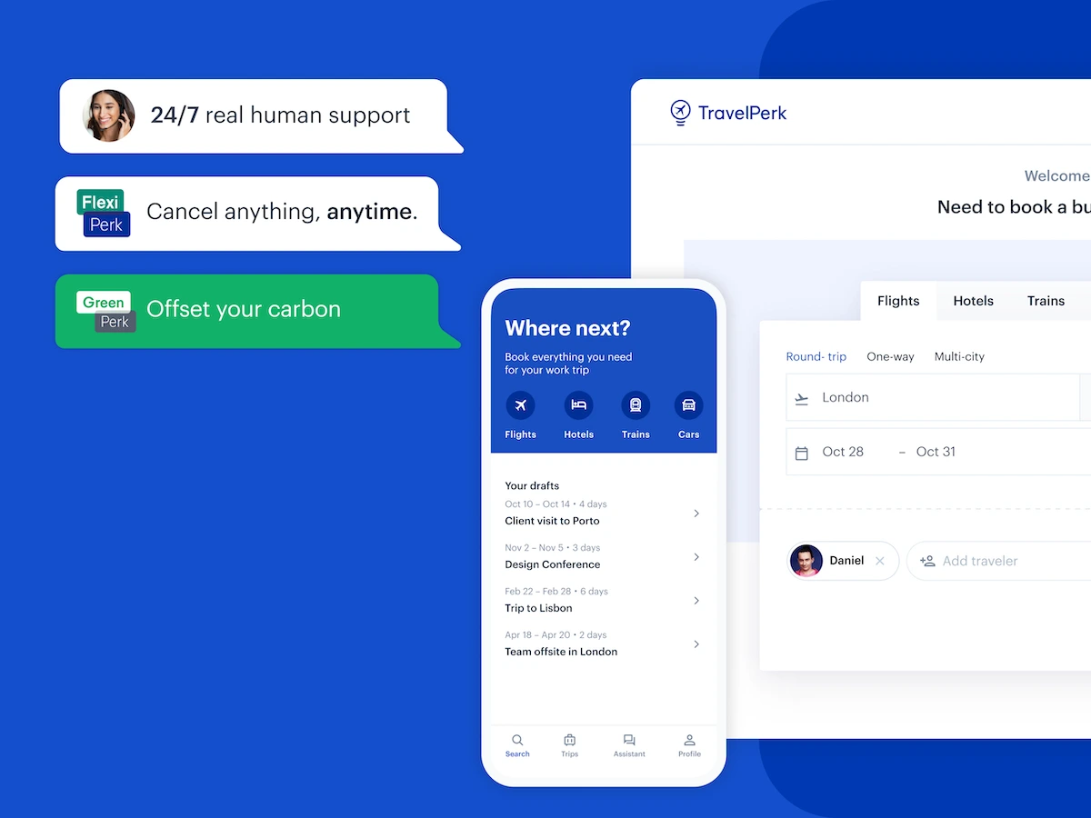Платформа для деловых путешествий TravelPerk привлекает $200M, удваивая стоимость до $2.7B